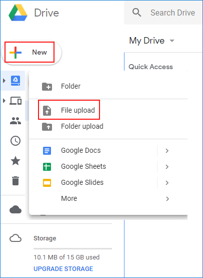 can i use google drive for mac mail signature images